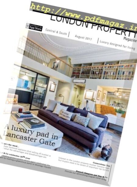 London Property – Central & South Edition – August 2017 Cover