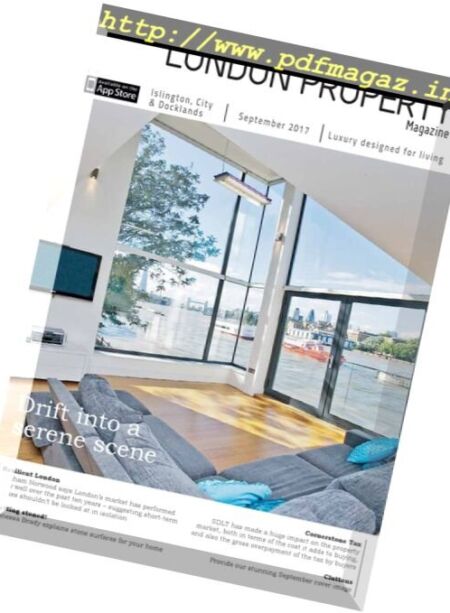 London Property – Islington City & Docklands Edition – September 2017 Cover