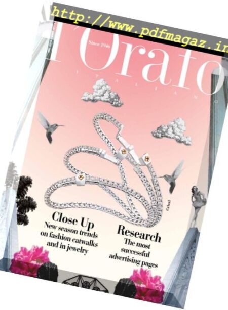 l’Orafo Italiano – Settembre 2017 Cover