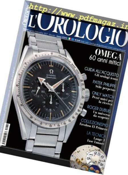 l’Orologio – Agosto-Settembre 2017 Cover