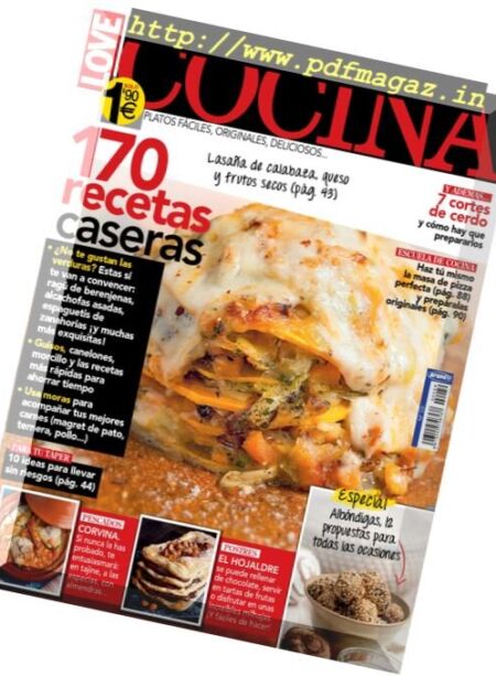 Love Cocina – Septiembre 2017 Cover