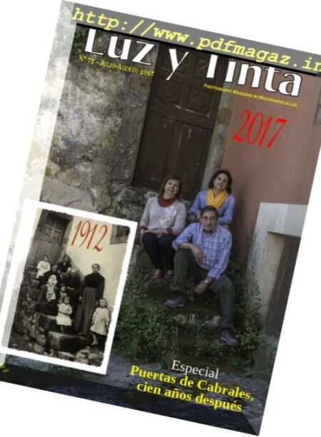 Luz y Tinta – Julio-Agosto 2017 Cover
