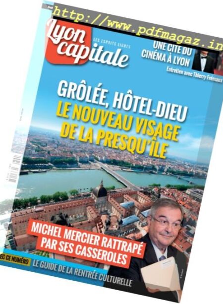 Lyon Capitale – Septembre 2017 Cover