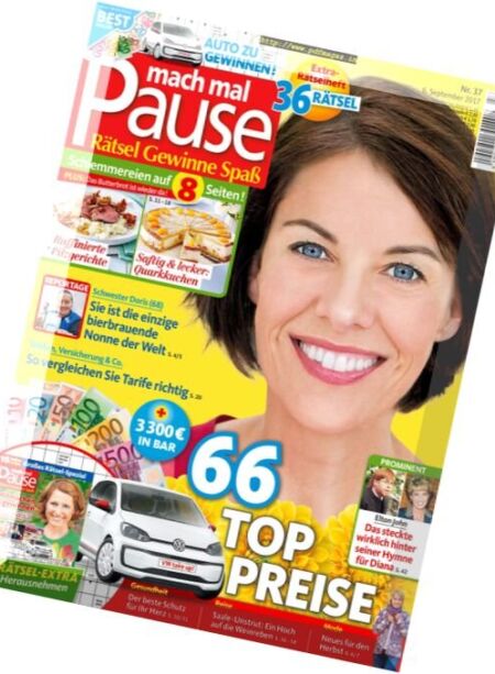 Mach mal Pause – 6 September 2017 Cover