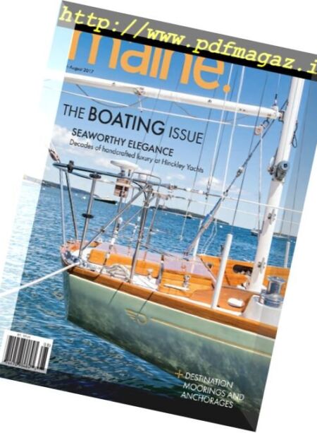 Maine Magazine – August 2017 Cover