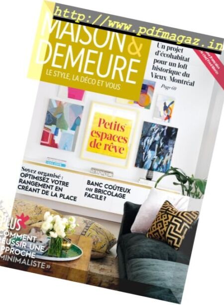 Maison & Demeure – Septembre 2017 Cover