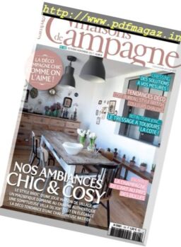 Maisons de Campagne – Octobre-Novembre 2017