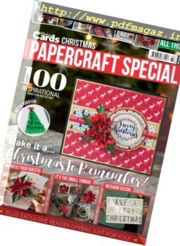 Making Cards – Christmas Papercraft Special 2017