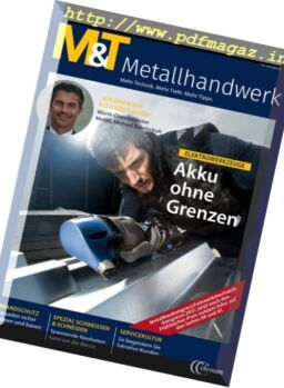 M&T Metallhandwerk – Nr.9, 2017