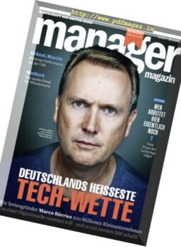 Manager Germany – Oktober 2017