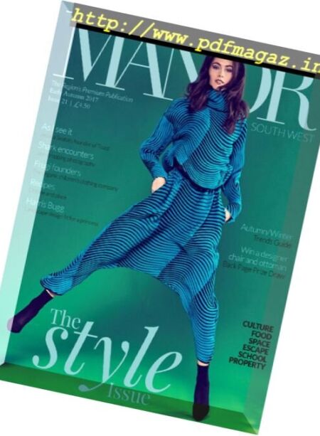 Manor Magazine – Early Autumn 2017 Cover