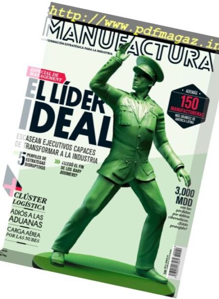 Manufactura – Agosto 2017 Cover