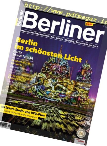 Marco Polo Berliner – Oktober 2017 Cover