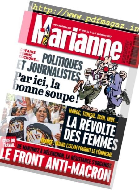 Marianne – 1 au 7 Septembre 2017 Cover
