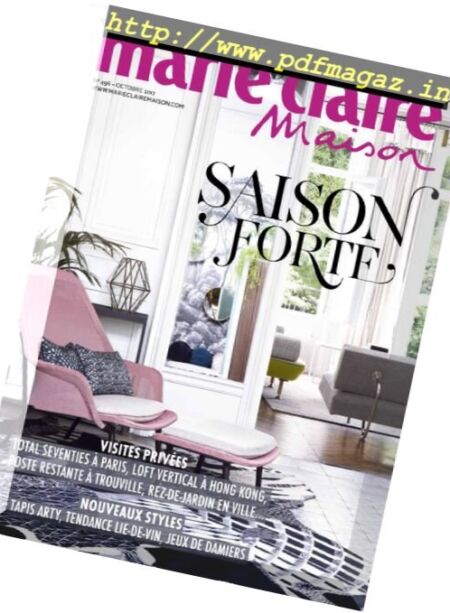 Marie Claire Maison France – Octobre 2017 Cover