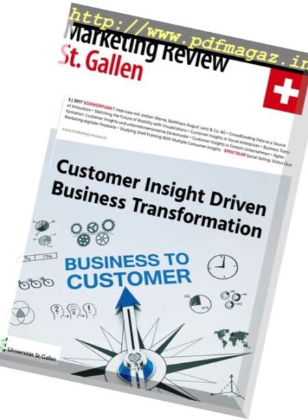 Marketing Review St.Gallen – Nr.3 2017 Cover