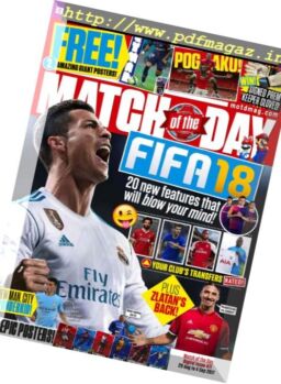 Match of the Day – 29 August – 4 September 2017