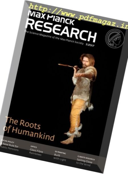 Max Planck Research – Issue 3, 2017 Cover
