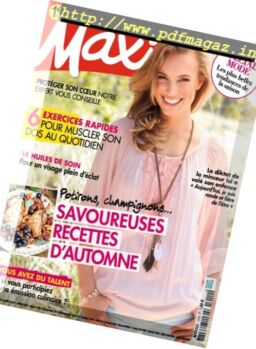 Maxi – 18 au 24 Septembre 2017