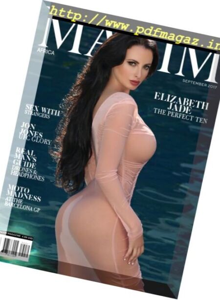 Maxim Africa – September 2017 Cover