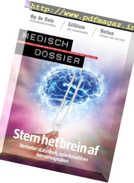 Medisch Dossier – September 2017 Cover