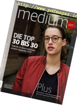 Medium Magazin – September 2017
