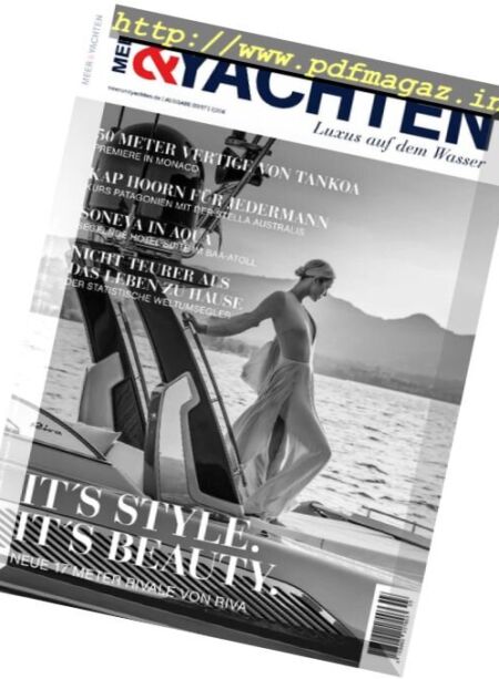Meer & Yachten – Oktober 2017 Cover