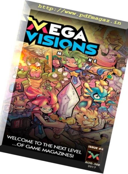 Mega Visions – August-September 2017 Cover