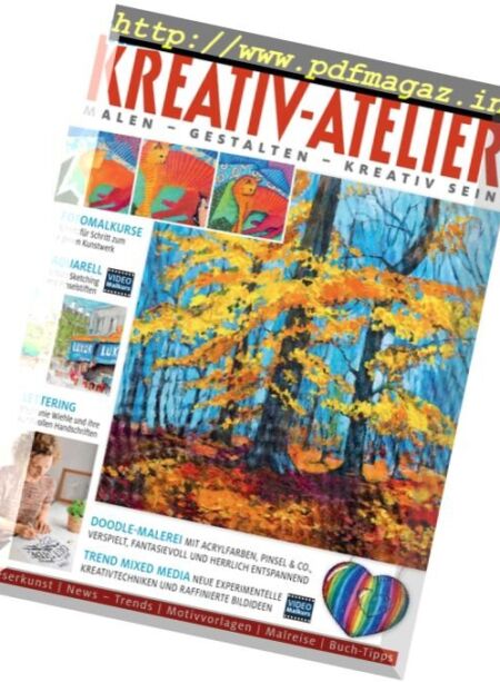 Mein Kreativ Atelier – Nr.93, 2017 Cover