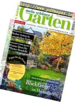 Mein schoner Garten – Oktober 2017