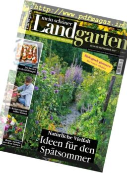 Mein schoner Landgarten – August-September 2017