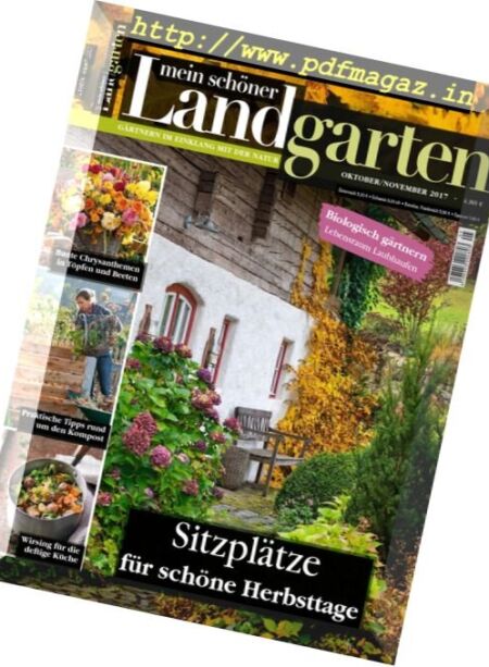 Mein schoner Landgarten – Oktober-November 2017 Cover