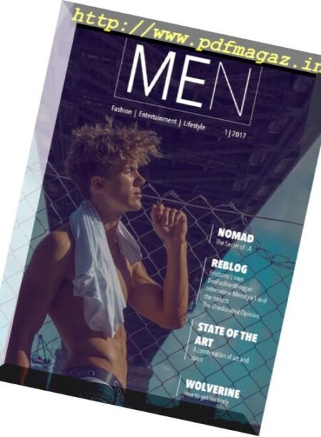 Men Magazine – Issue 1, 2017 Cover