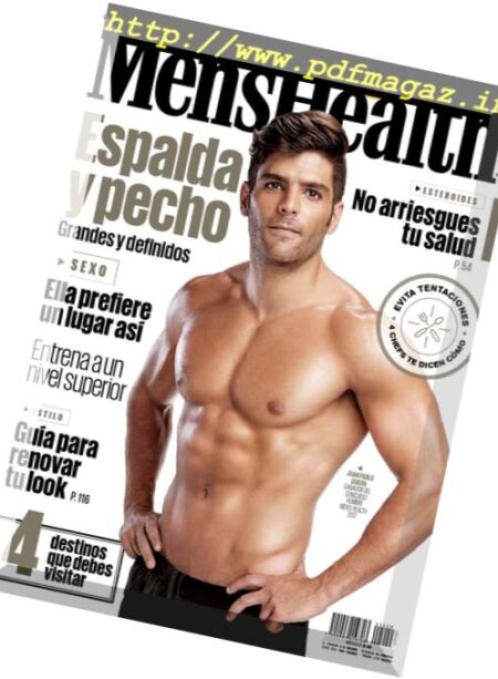 Men’s Health Mexico – Septiembre 2017 Cover