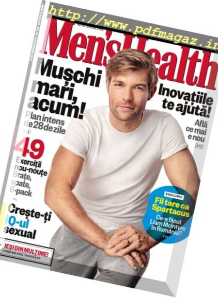 Men’s Health Romania – octombrie 2017 Cover
