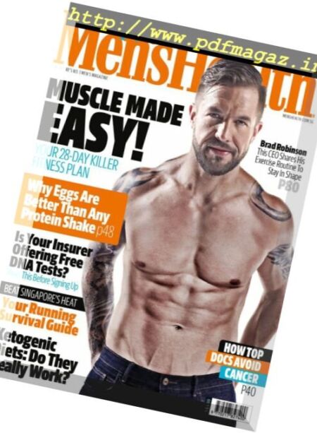 Men’s Health Singapore – October 2017 Cover