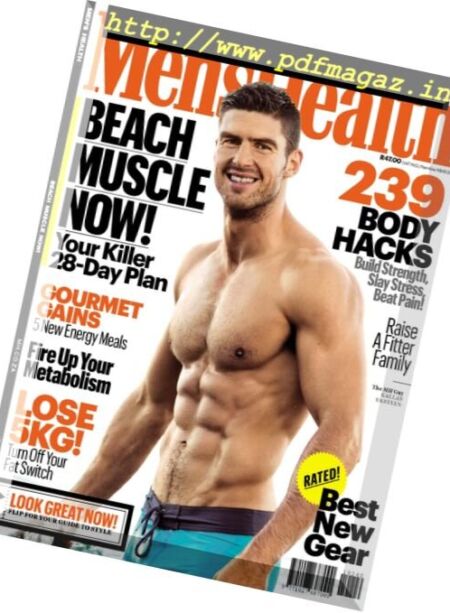Men’s Health South Africa – October 2017 Cover