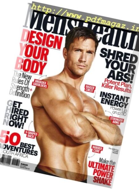 Men’s Health South Africa – September 2017 Cover