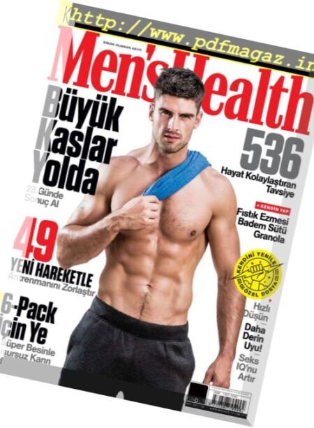 Men’s Health Turkey – Eylul 2017 Cover