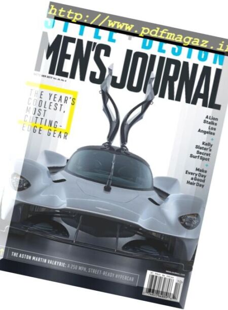 Men’s Journal – October 2017 Cover