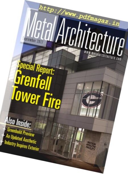 Metal Architecture – September 2017 Cover