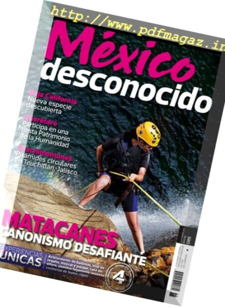 Mexico Desconocido – Septiembre 2017 Cover