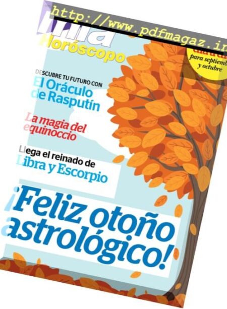 Mia Horoscopo – Septiembre-Octubre 2017 Cover