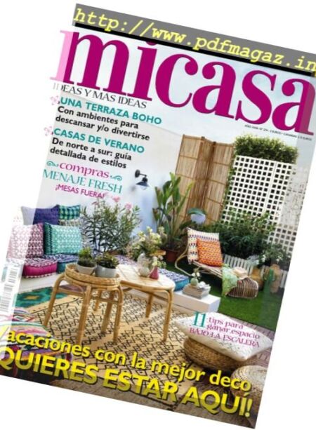 MiCasa – Agosto 2017 Cover