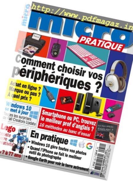 Micro Pratique – Novembre 2017 Cover
