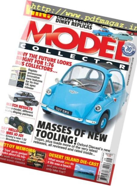 Model Collector – September 2017 Cover