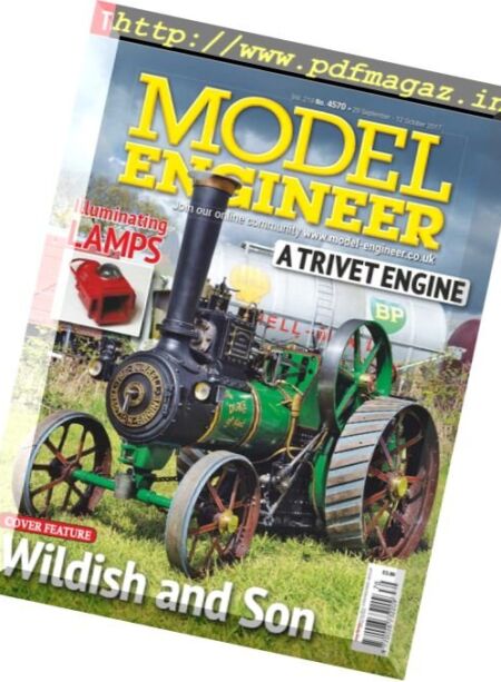 Model Engineer – 29 September – 9 October 2017 Cover