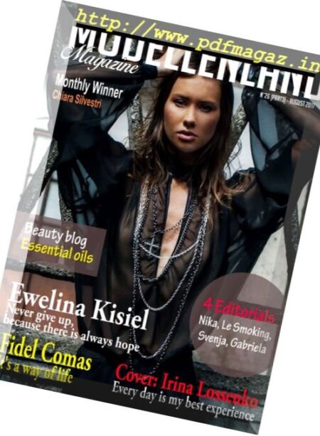 Modellenland Magazine – August 2017 (Part 3) Cover