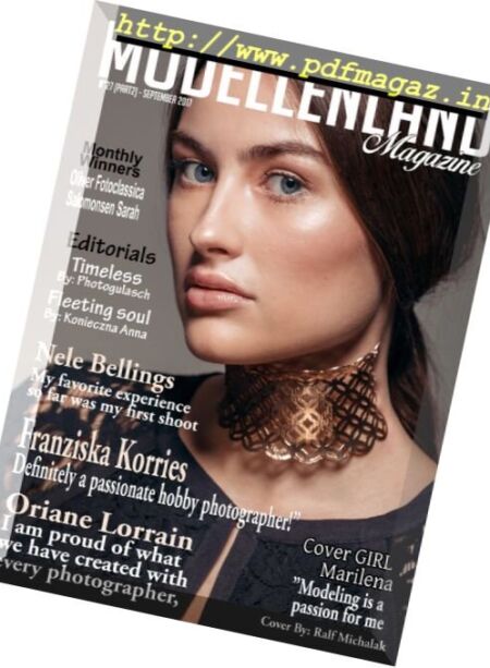 Modellenland Magazine – September 2017 (Part 2) Cover