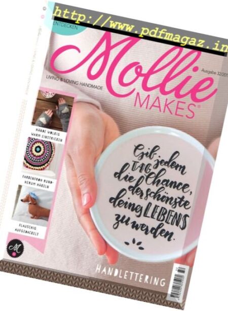 Mollie Makes Germany – Nr.32, 2017 Cover